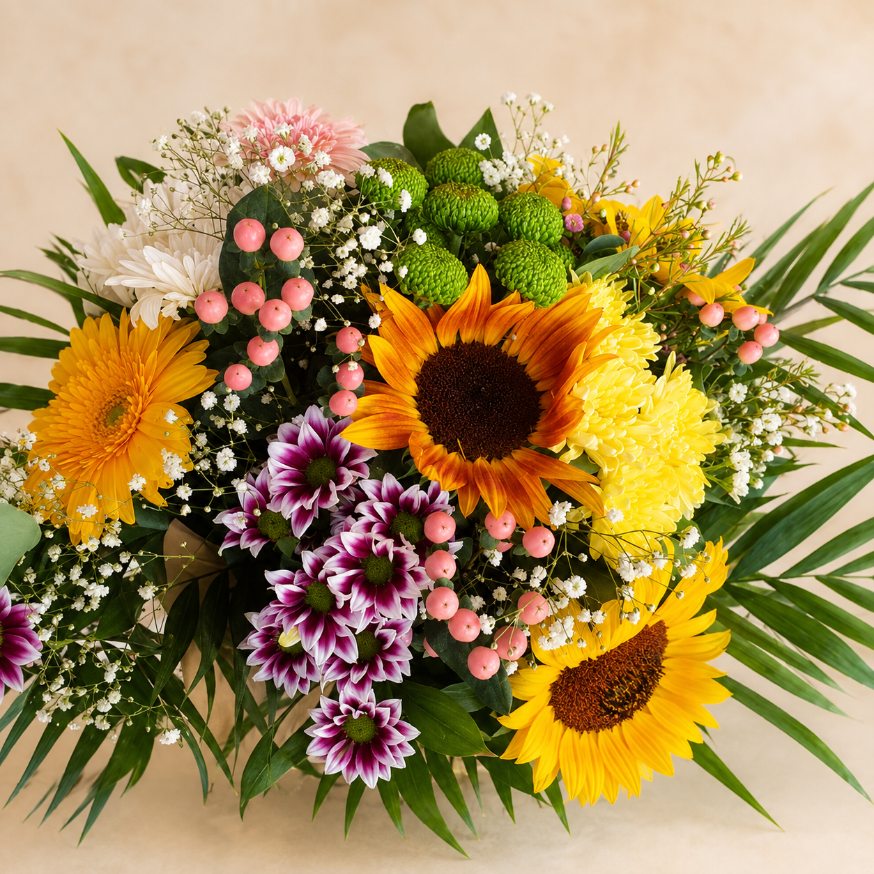 Buchet de flori în Timișoara, făcut de Mihaela